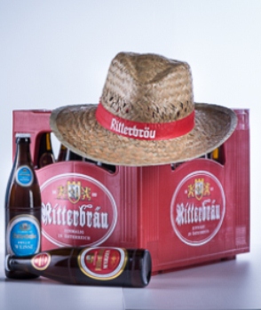 Ritter Märzen Bier Strohhut